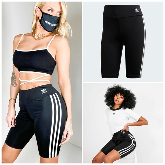❌️SOLD❌️Adidas Biker Shorts - Picture 1 of 5